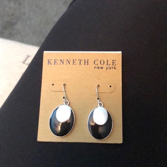 Kenneth Cole Jewelry - NWT black and silver earrings